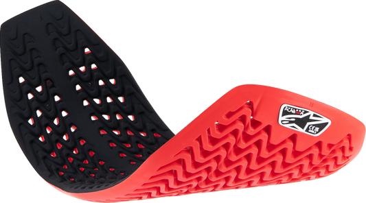 Alpinestars Nucleon Plasma full back insert in medium size, designed for motorcycle impact protection, shown in black with branding.
