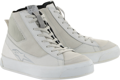 Alpinestars Stella Stated Podium women's white urban riding sneakers, US size 7.5, styled with sporty design and casual look.