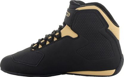 ALPINESTARS, Alpinestars Stella Sektor Women's Motorcycle Shoes - Black/Champagne US 9 / EU 41, Part 2515719-1090-9