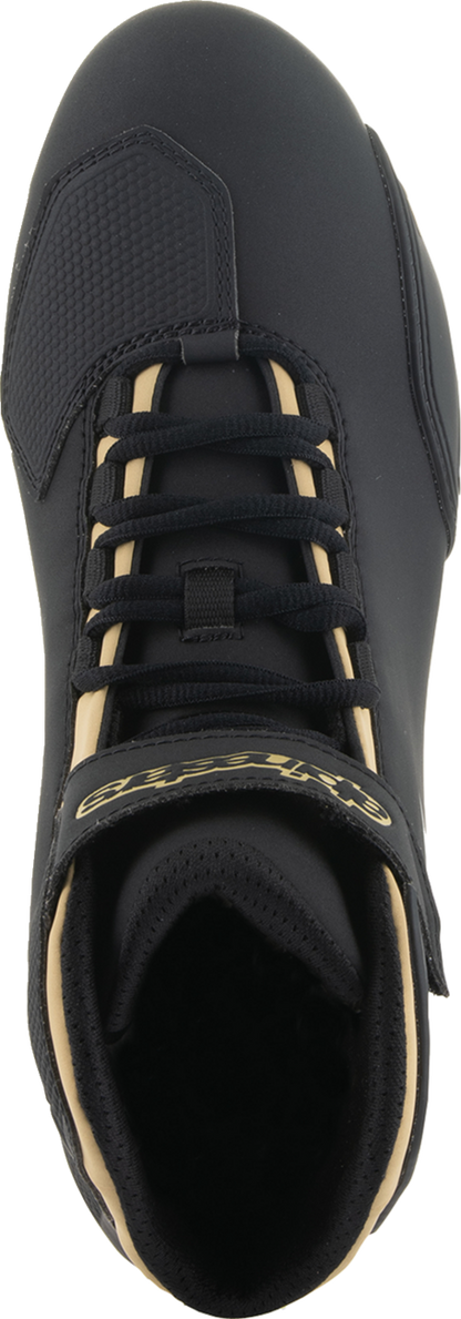 ALPINESTARS, Alpinestars Stella Sektor Women's Motorcycle Shoes - Black/Champagne US 9 / EU 41, Part 2515719-1090-9
