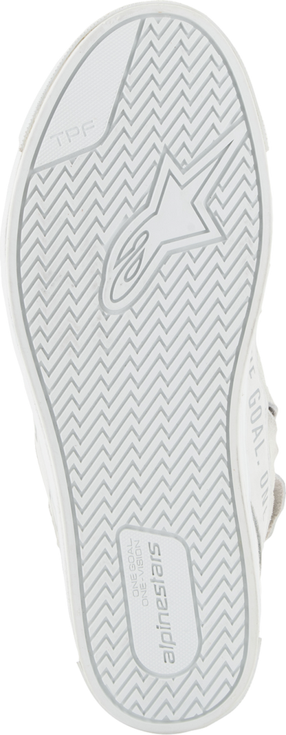 Alpinestars Stella Stated Podium women's urban riding sneakers in white, US 7.5, with sporty design and casual sneaker style.