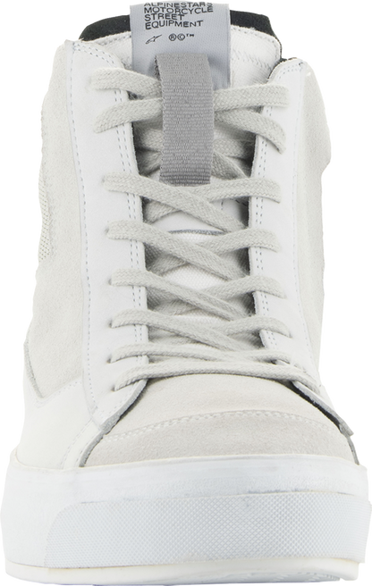 Alpinestars Stella Stated Podium Women's urban riding sneakers in white, US 7.5, EU 39, featuring sporty design and casual style.