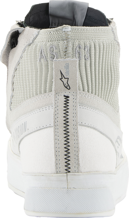 Alpinestars Stella Stated Podium women's urban riding sneakers in white, US 7.5 / EU 39, with sporty design and casual style.