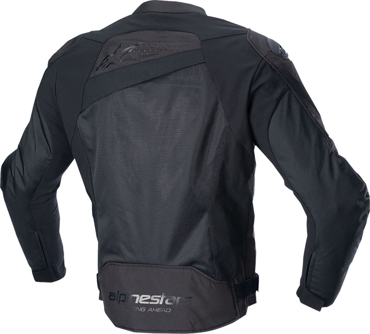 Alpinestars T-GP Plus R v4 Airflow motorcycle jacket in black, small size, with visible ventilation panels and protective armor