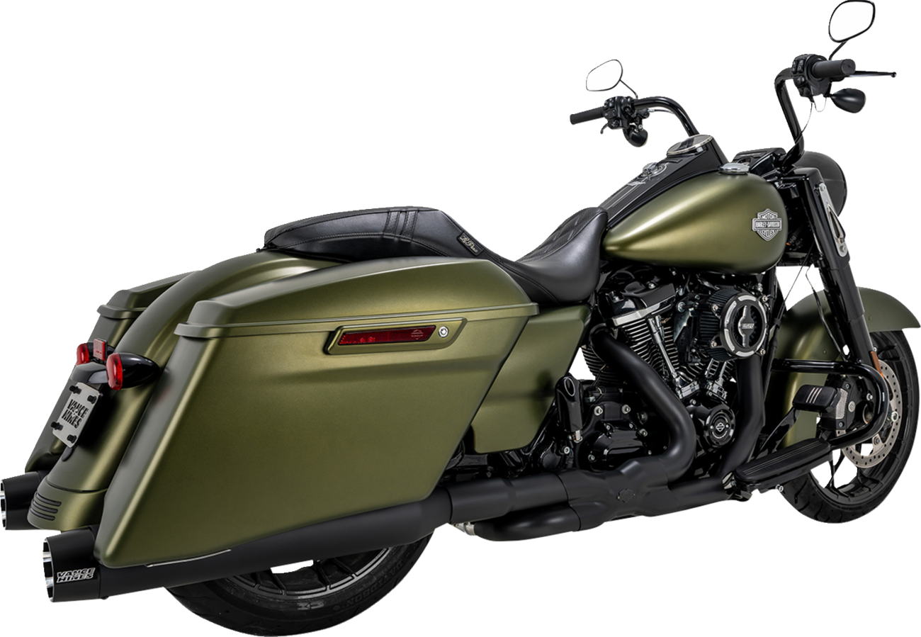 VANCE & HINES, Vance & Hines Blackbird 450 Slip-On Mufflers - Black 46792