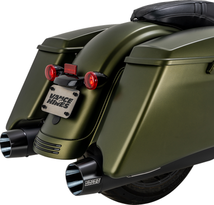 VANCE & HINES, Vance & Hines Blackbird 450 Slip-On Mufflers - Black 46792