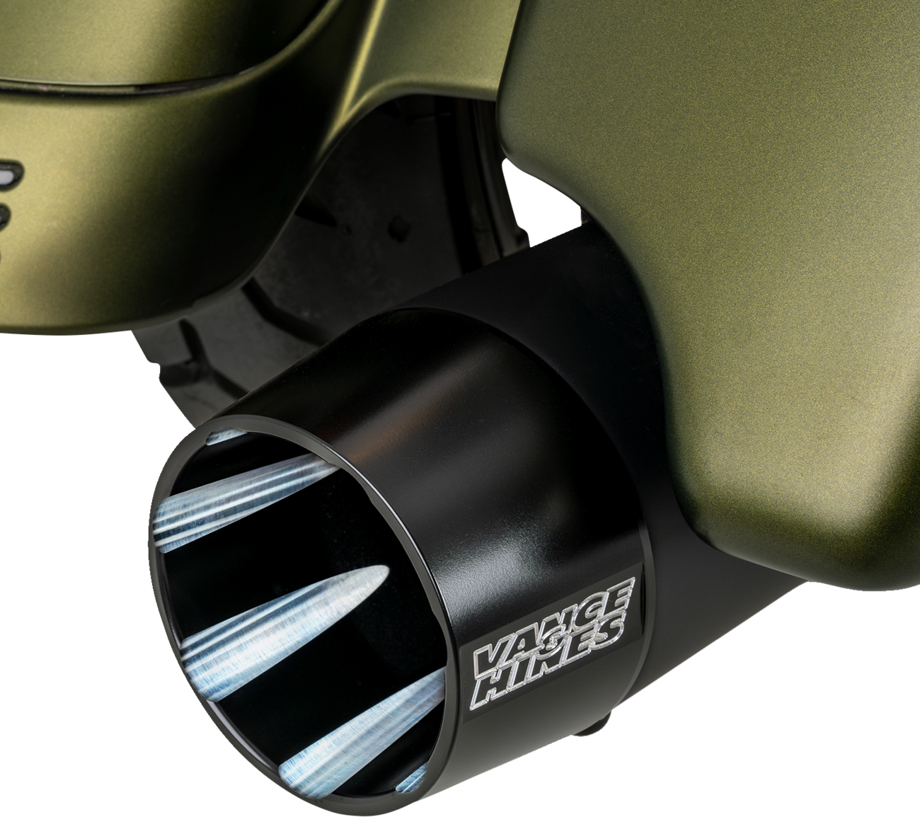 VANCE & HINES, Vance & Hines Blackbird 450 Slip-On Mufflers - Black 46792