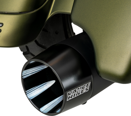 VANCE & HINES, Vance & Hines Blackbird 450 Slip-On Mufflers - Black 46792