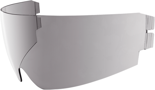 Bill's Exhausts ICON Alliance GT/Airflite/Airform™ Dropshield helmet parts in RST Silver, showcasing the sleek shield design.