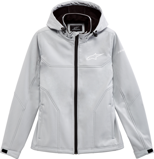 Alpinestars Women's Primary Ice Jacket in 2XL, featuring a sleek black design with protective armor and stylish detailing.
