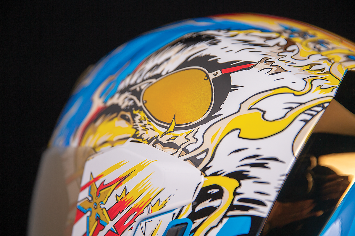 ICON Airflite™ Helmet - Freedom Spitter - Gold