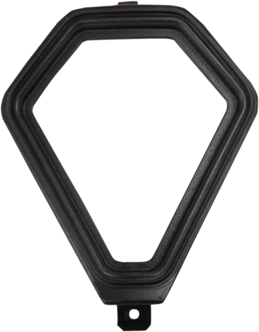 Black ICON Airflite™ helmet mouth vent, motorcycle helmet part by Bill's Exhausts, shown with close-up of vent opening and branding.