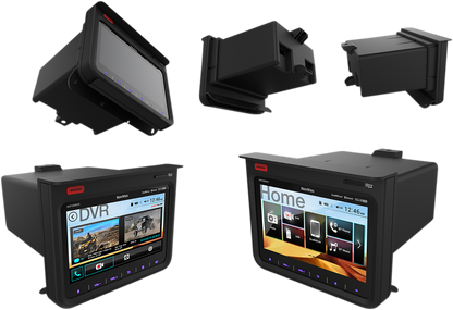 Bill's Exhausts NAVATLAS Command Center engine display for Polaris DXP1000DVR, 7-inch digital control panel with digital interface.