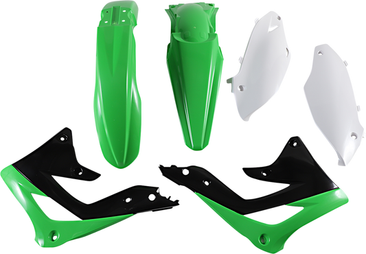Acerbis standard replacement body kit for OEM '12 motorcycle, showing the assembled body panels in a natural view.