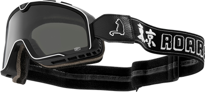 100% Barstow Goggles - Roar Japan - Flash Silver 50000-00005 - Howling Moto