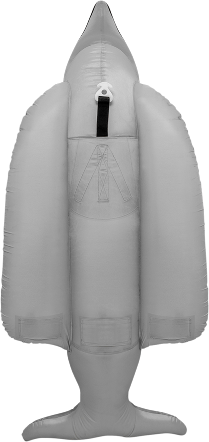 Bill's Exhausts Dolphin Riding Tube water toy, inflatable towable tube featuring a dolphin design for water fun and adventure.