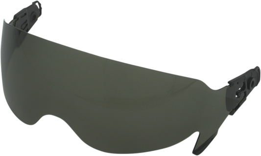 Bill's Exhausts AFX FX-200 Shield Inner in dark smoke, protective gear for motorcycle helmets, with clear tinted visor.