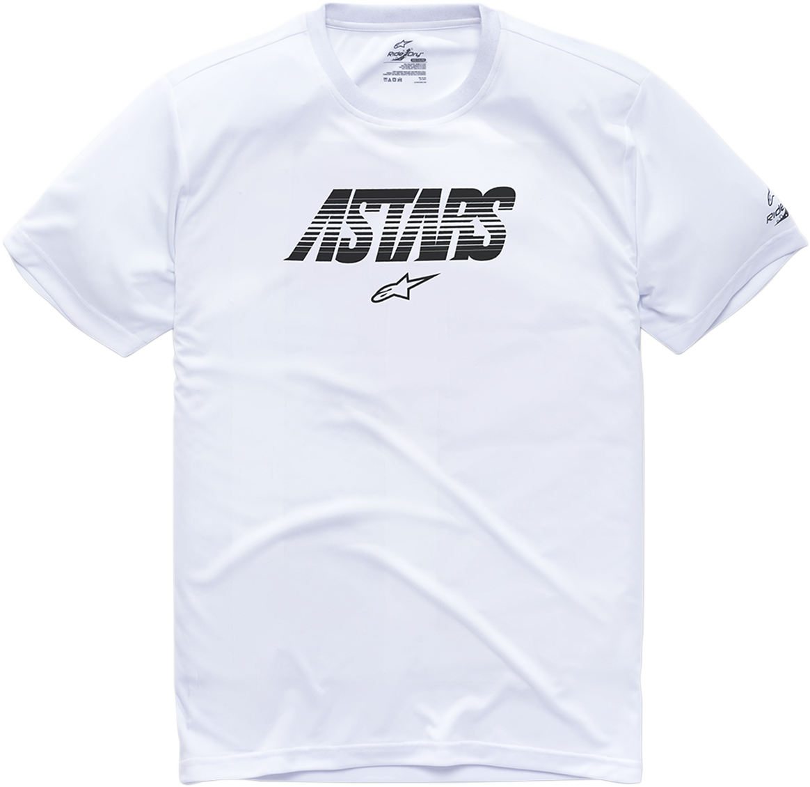 White ALPINESTARS Tech Angle Premium T-Shirt in XL, featuring sleek design and logo, made for comfortable casual wear.