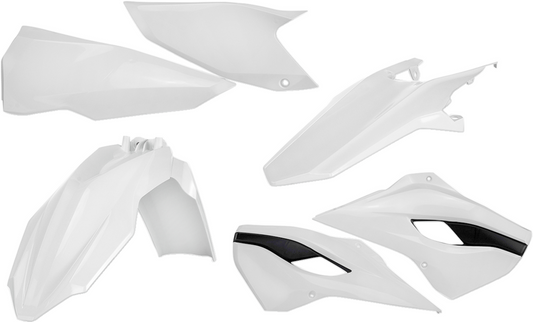 Acerbis OEM standard replacement body kit for motorcycles, shown assembled with panels and fairings.