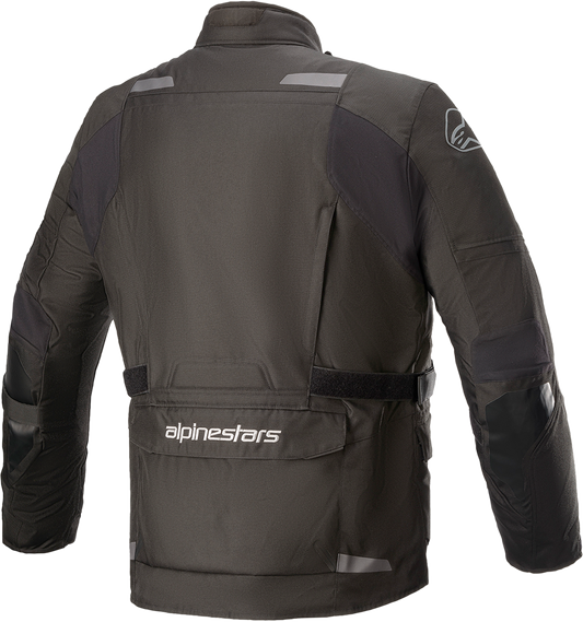 Black ALPINESTARS Andes v3 Drystar® motorcycle jacket in XL, featuring protective armor and waterproof material.
