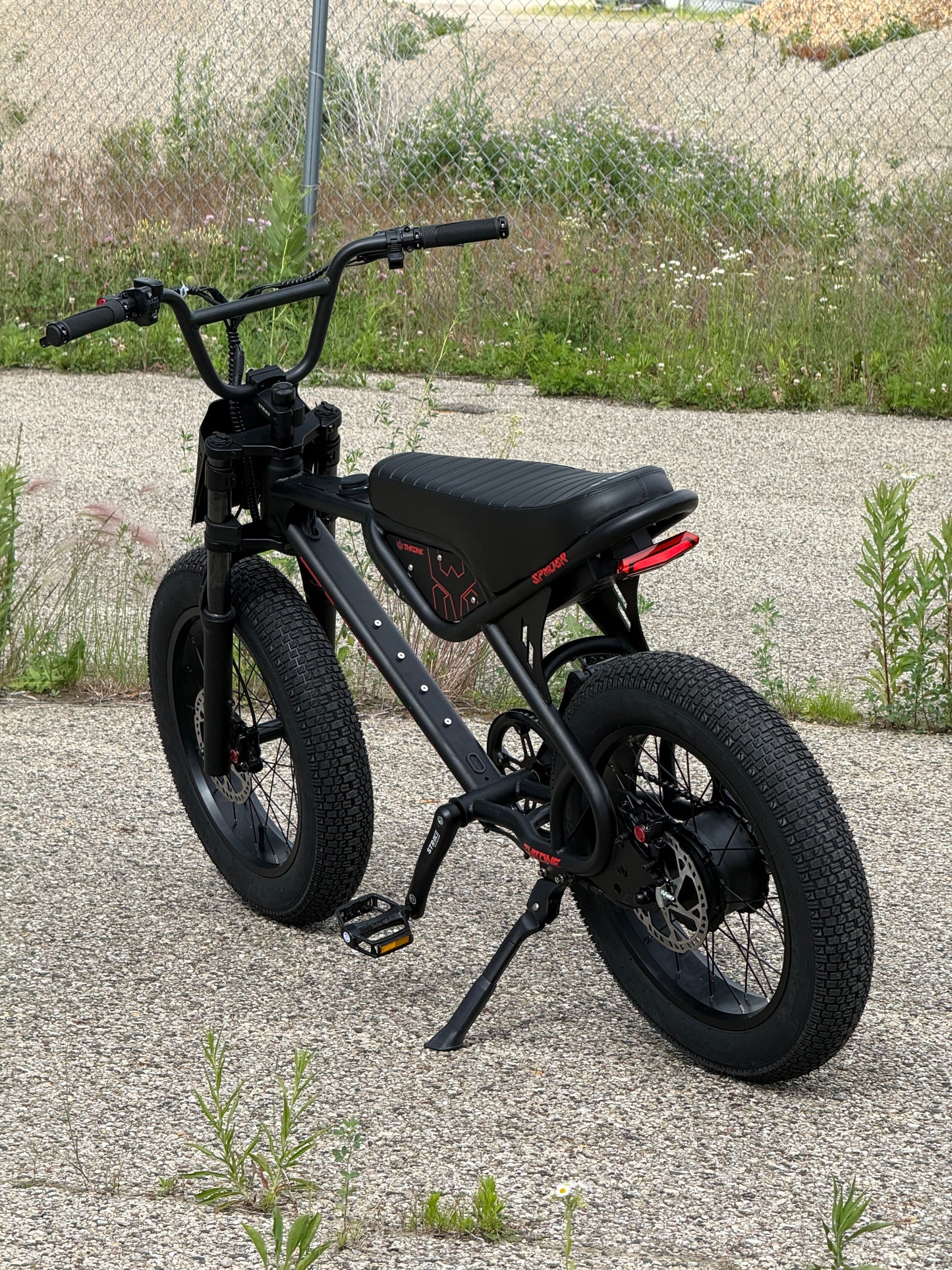 Strike Spyder 500W Electric Fat Tire Bike | 48V 13Ah, 20mph