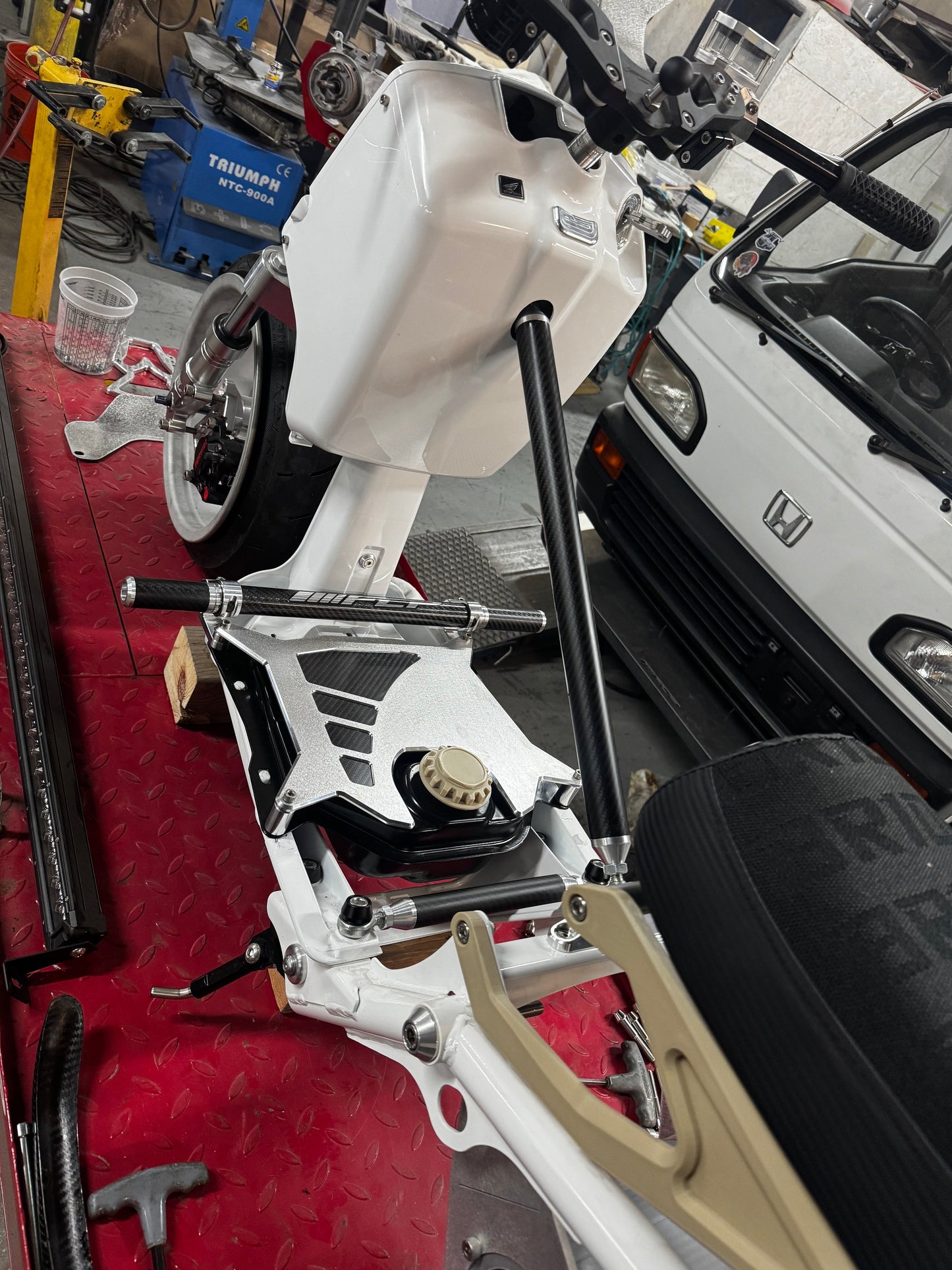 FLP Carbon Fiber Forward Foot Rest