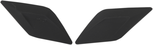 Bill's Exhausts ICON Airflite™ Forehead Switch Rubatone helmet part, close-up view of the forehead switch with textured finish