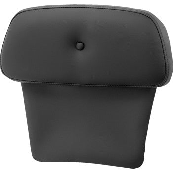 SADDLEMEN Chopped Tour Pak Backrest Pad with Pillowtop for RoadSofa™ FLT/FLH 2014-2023, black color, motorcycle touring accessory