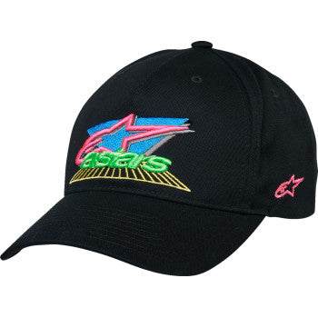 ALPINESTARS Vivid Hat - Black - One Size 1215-81130-10-OS - Howling Moto