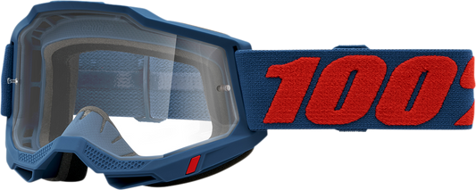 100% Accuri 2 Goggles - Odeon - Clear 50013-00010 - Howling Moto