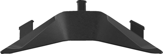 Black SCOTT Prospect Nose Guard for motocross helmets, featuring adjustable straps and durable protective material.