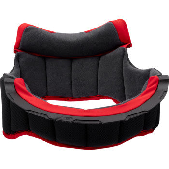 Alpinestars Supertech R10 Crown Pad XL with 8mm thickness, designed for motorcycle racing helmets, shown in close-up view.