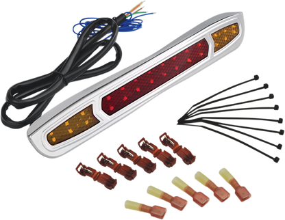 Can-Am SHOW CHROME LED Trunk Light for engine bay, featuring chrome finish and LED illumination, by Bill's Exhausts.