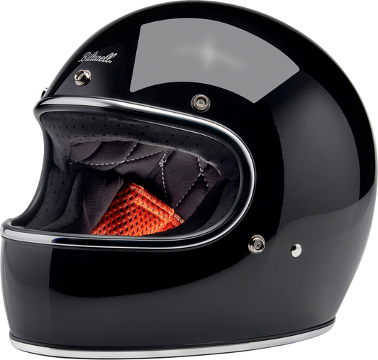 BILTWELL Gringo S Helmet - Gloss Black - Small 1003-101-502 - Howling Moto