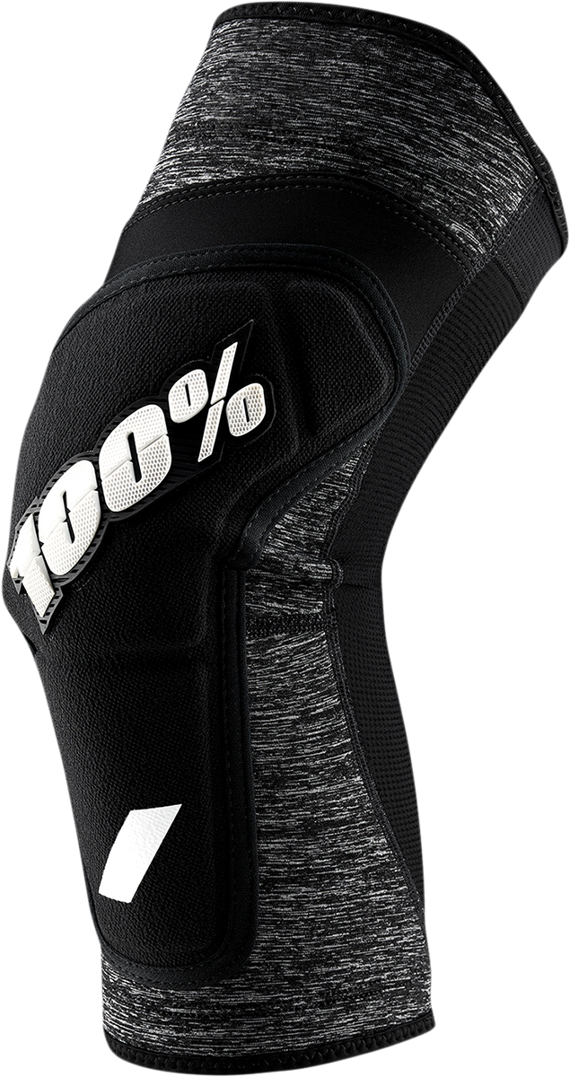 100% Ridecamp Knee Guards - Gray/Black - Small 70001-00005 - Howling Moto
