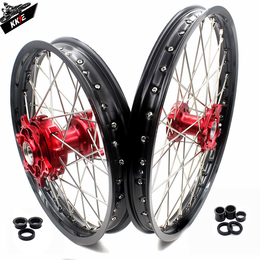 KKE 21" 18" Enduro CUSH Drive Wheels Rims Fit HONDA CRF250R/450R CR125R/250R - Howling Moto