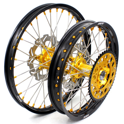 KKE 21/18 Endueo Dirt Spoked Wheels For SUZUKI DRZ400 DRZ400E DRZ400S - Howling Moto