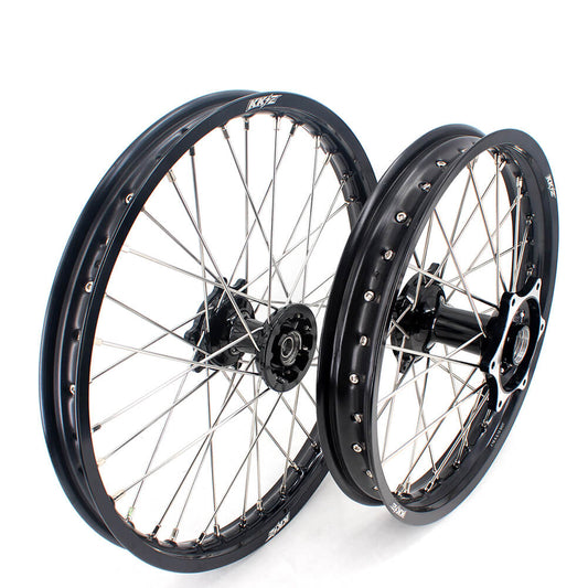 KKE 21" 19" MX Cast Dirt Bike Wheels Set For HONDA CRF250R 04-13 CRF450R 02-12 CR125R/250R 02-13 - Howling Moto