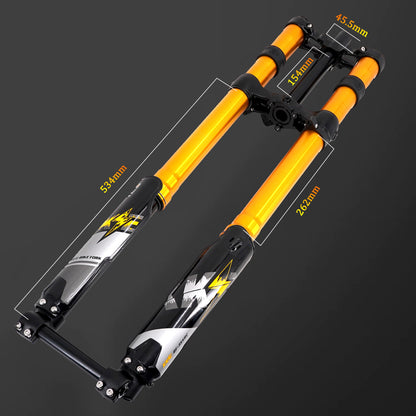 KKE Front Fork Suspension Fit SURRON Light Bee, E-Ride Pro-SS, Talaria Sting MX3/MX4/R (Collective) - Howling Moto