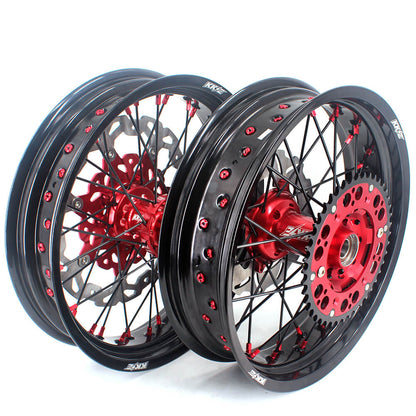 KKE 17 Inch Supermoto Wheels Fit for Honda CRF450L 2019-2021 CRF250R CRF450R 2024 - Howling Moto