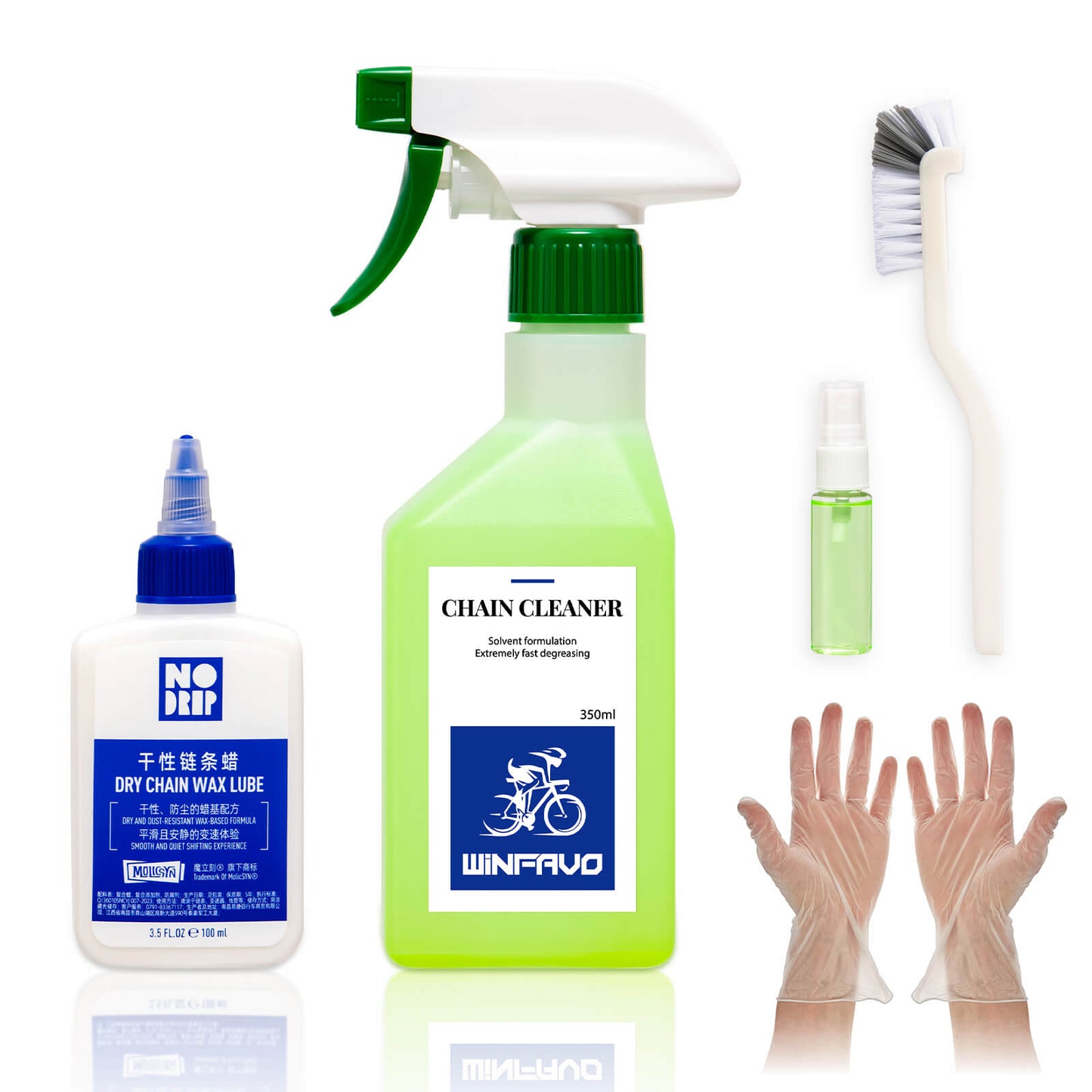 Bike Chain Lube and Degrease Clean Kits - Howling Moto