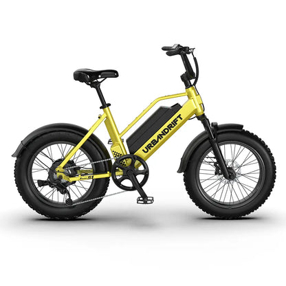 Urban Drift S1 Fat Tire Electric Bike | 52V Pedal-Assist eBike