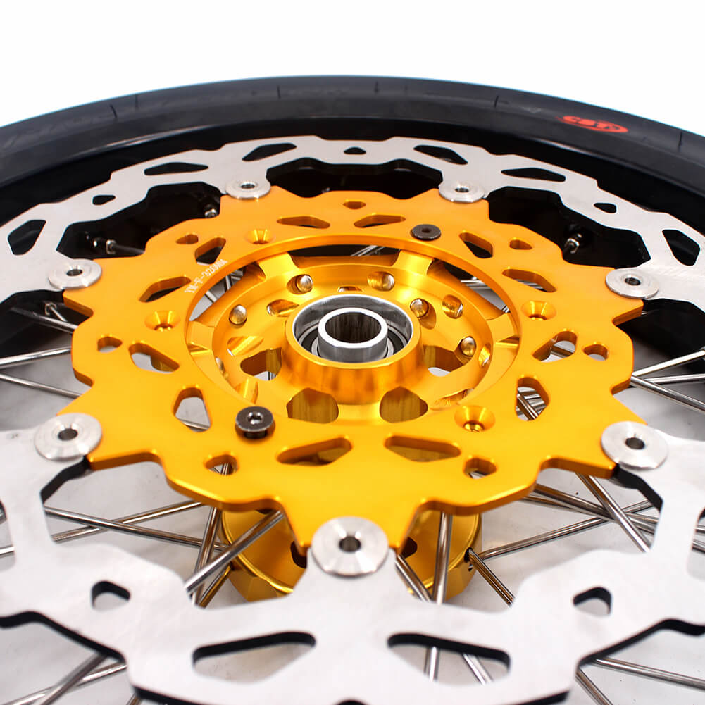 KKE 3.5/4.25*17inch Supermoto Wheels CST Tires For SUZUKI DRZ400 DRZ400E DRZ400S - Howling Moto