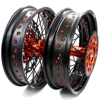 KKE 17Inch Motocross Wheels Rims For KTM SX SX-F XC-F XC XCW 2003-2025