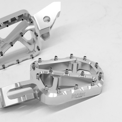 KyVex Billet Wide Foot Pegs - Ultra Bee Compatible