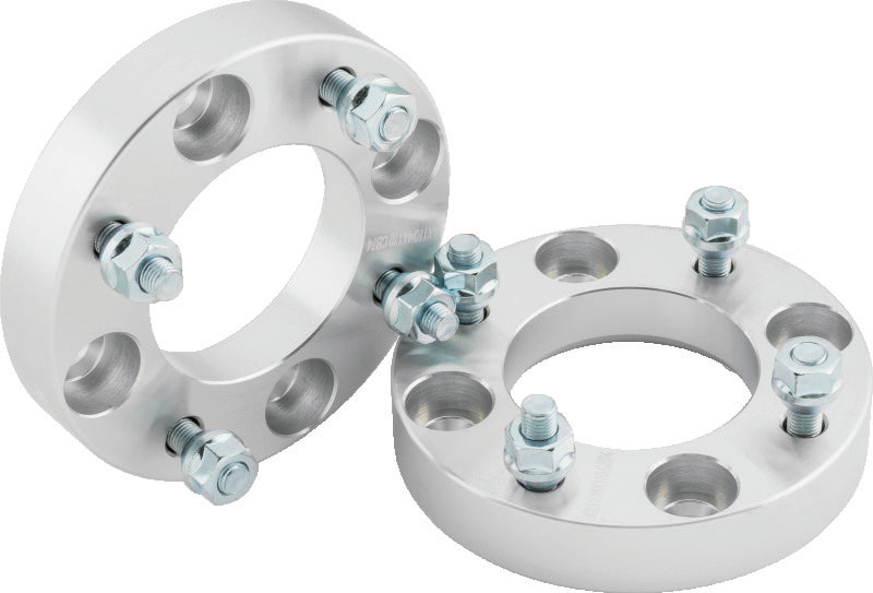 QuadBoss 4/110 wheel spacer, 2-inch width with M12 x 1.5 thread, designed for vehicle wheel installation.