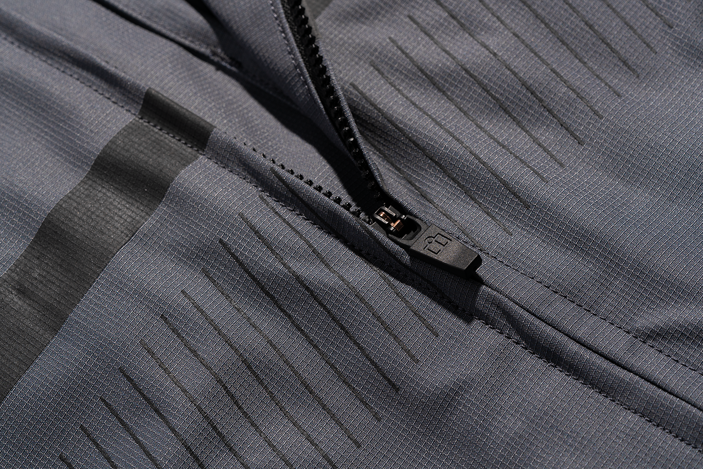 Gray ICON PDX3™ Jacket in 3XL with front zipper and adjustable cuffs, featuring a sleek design and branding details.