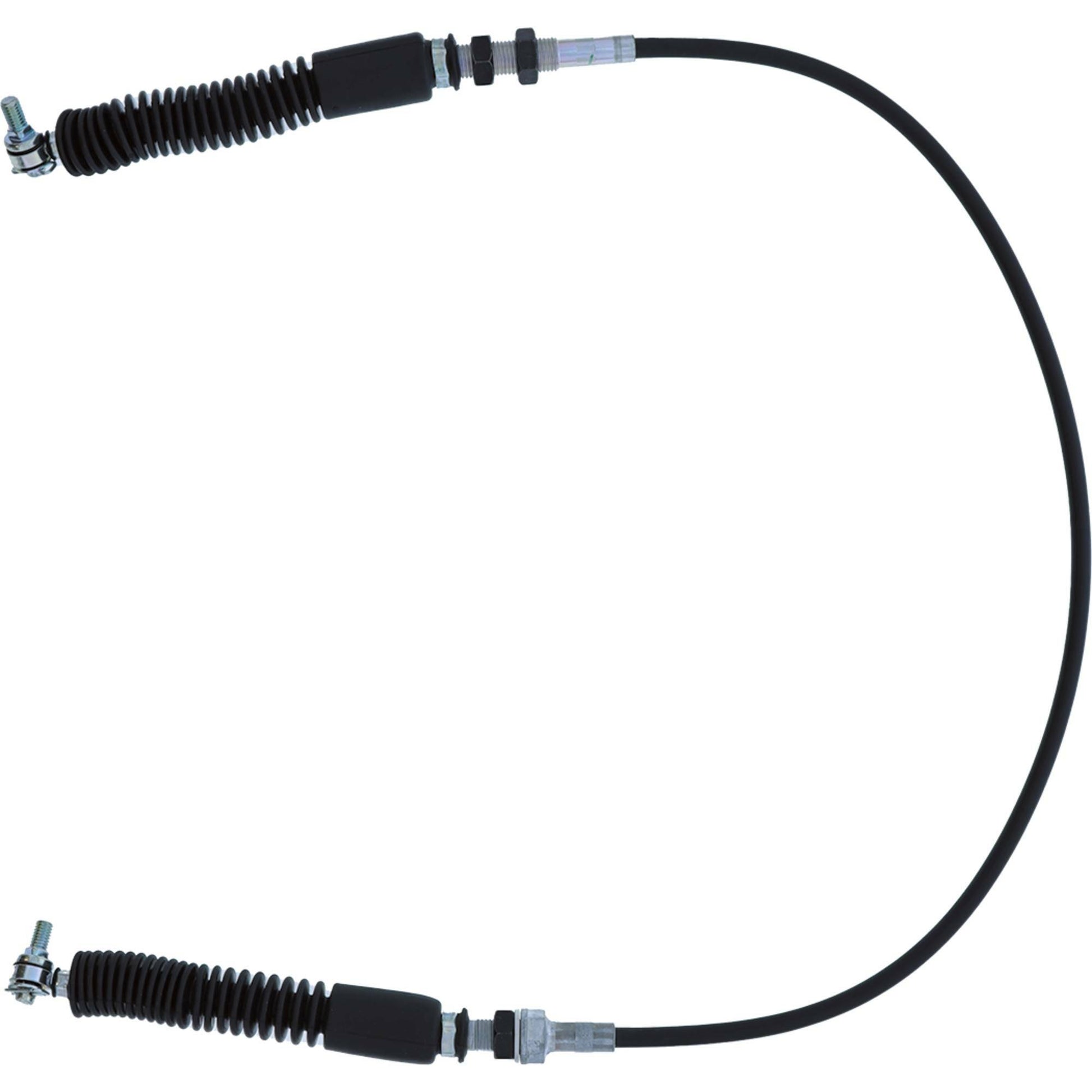 ALL BALLS ATV shift cable, heavy-duty push-pull design with UV-resistant components, shown in close-up view.