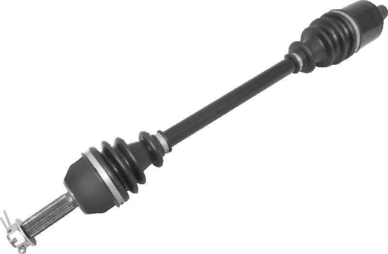 QuadBoss Polaris Ranger 500 4x4 front left rugged axle part 609425, durable metal component for all-terrain utility vehicles.