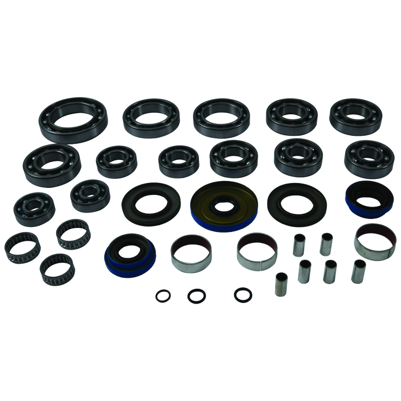 QuadBoss transaxle bearing kit for Polaris General 1000 EPS and Ranger XP 1000, showing bearings and components for installation